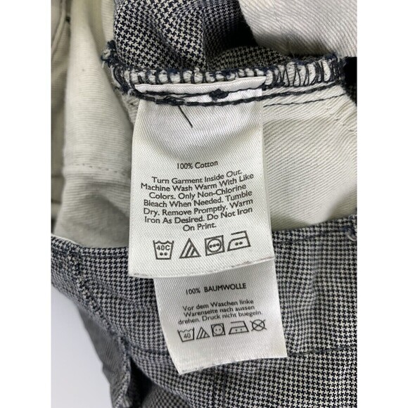 Eddie Bauer And Dockers Shorts Blue Plaid Black Houndstooth Mens Size 32 - Picture 5 of 13